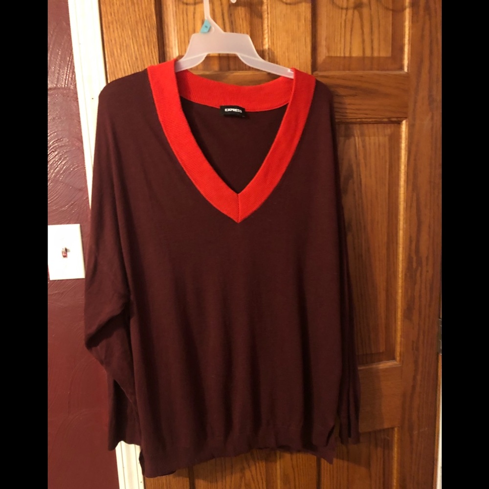 NWOT Express brand new oversized sweater